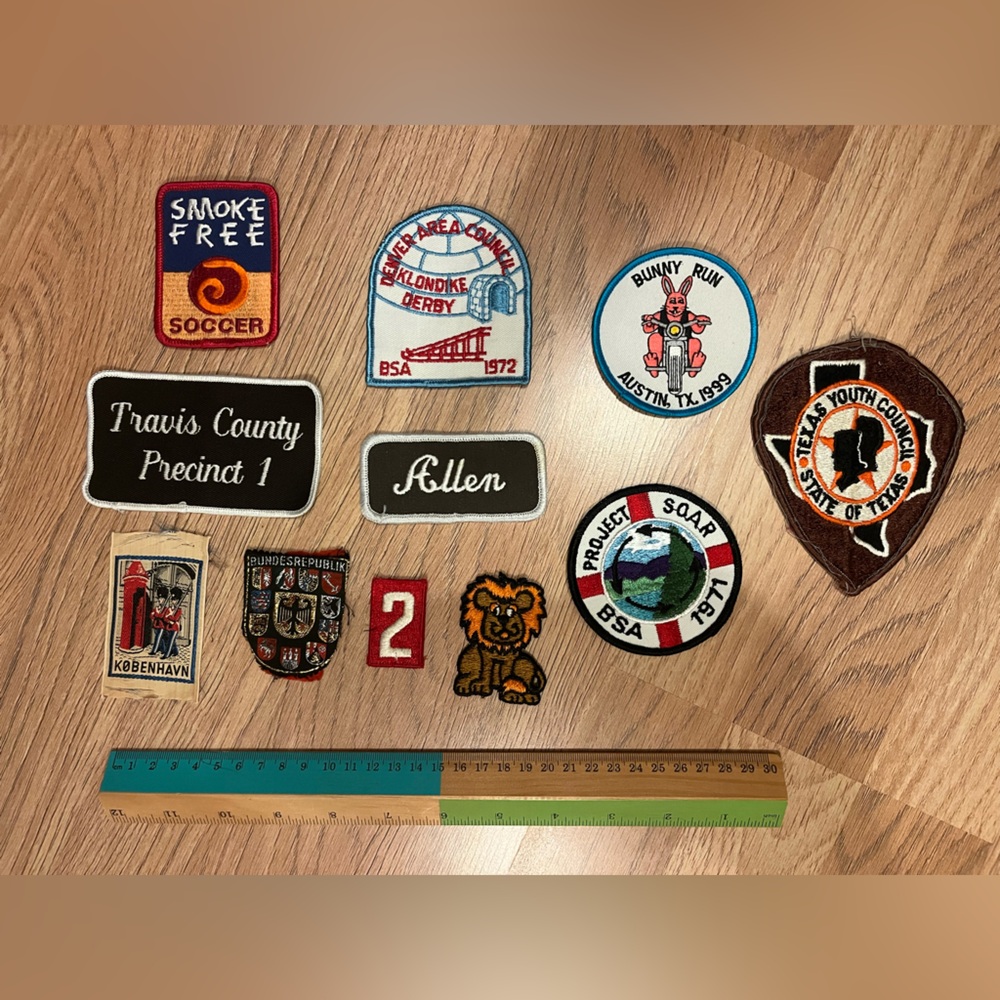 Vintage Patches - entire lot